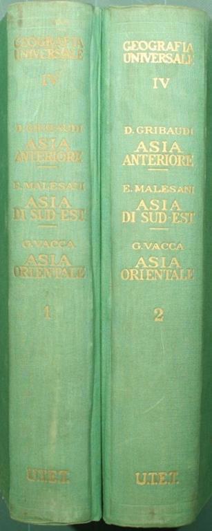 Copertina  4.1.: L'Asia anteriore. L'Asia di sud-est. L'Asia orientale