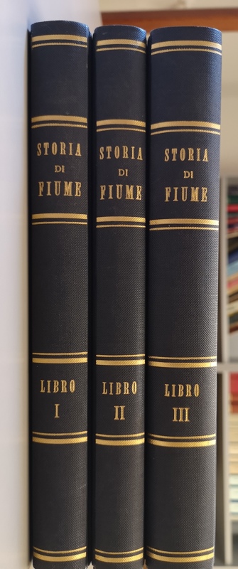 Copertina  Memorie per la storia della liburnica città di Fiume