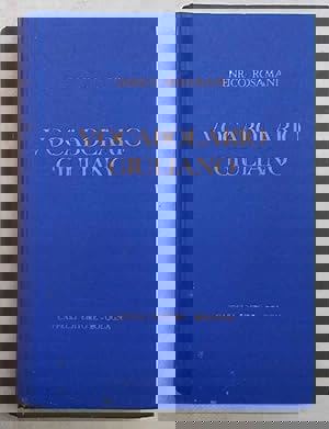 Copertina  Vocabolario giuliano : dei dialetti parlati nella regione giuliano-dalmata quale essa era stata costituita di comune accordo tra i due stati interessati nel convegno di Rapallo del 12-12-1920