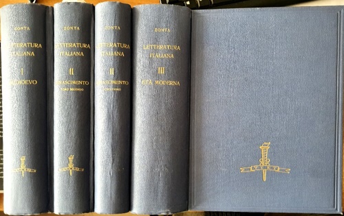 Copertina  Storia della letteratura italiana