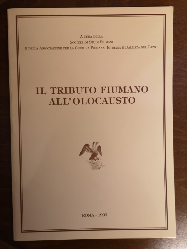 Copertina  Il tributo fiumano all'olocausto