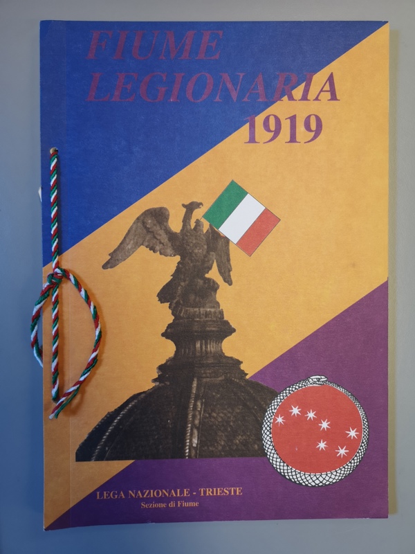 Copertina  Fiume legionaria, 1919