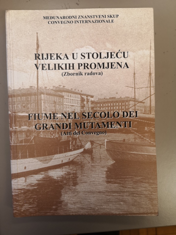 Copertina  Rijeka u stoljecu velikih promjena : (zbornik radova)