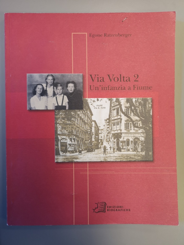 Copertina  Via Volta 2 : un'infanzia a Fiume